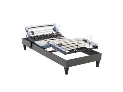 Sommier électrique Someo TPR 50 Décor Chêne Foncé 2x90x200