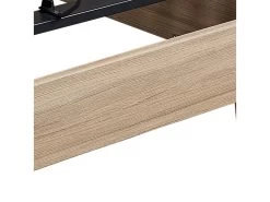 Sommier électrique Someo TPR 50 Décor Chêne Clair 90x200 -Magasin de lits sommier 19461671