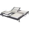 Sommier électrique De Relaxation Gris Extra Plat 2x70x190