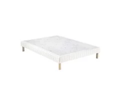 Sommier Tapissier Merinos Confort Morphologique + Pieds 90x200