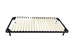 KOSMI - Sommier à Lattes 90x190 Cm Sur Pieds Pour Lit 1 Place -Magasin de lits sommier 21230219
