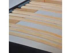 OLYMPE LITERIE | Sommier à Lattes En Bois KIT15 200x220 Cm | Coloris Gris Anthracite | Livré En Kit -Magasin de lits sommier 22723281