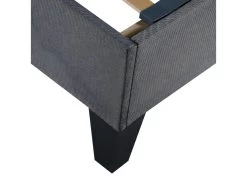 OLYMPE LITERIE | Sommier à Lattes En Bois ERGOSTAR 90x190 Cm | Coloris Gris Clair | Livré En Kit -Magasin de lits sommier 22723293