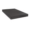 BELLECOUR LITERIE | Sommier Tapissier CONSTANTINE 140x190 Cm | Epaisseur 18 Cm | Gris Anthracite (pieds Non Inclus)