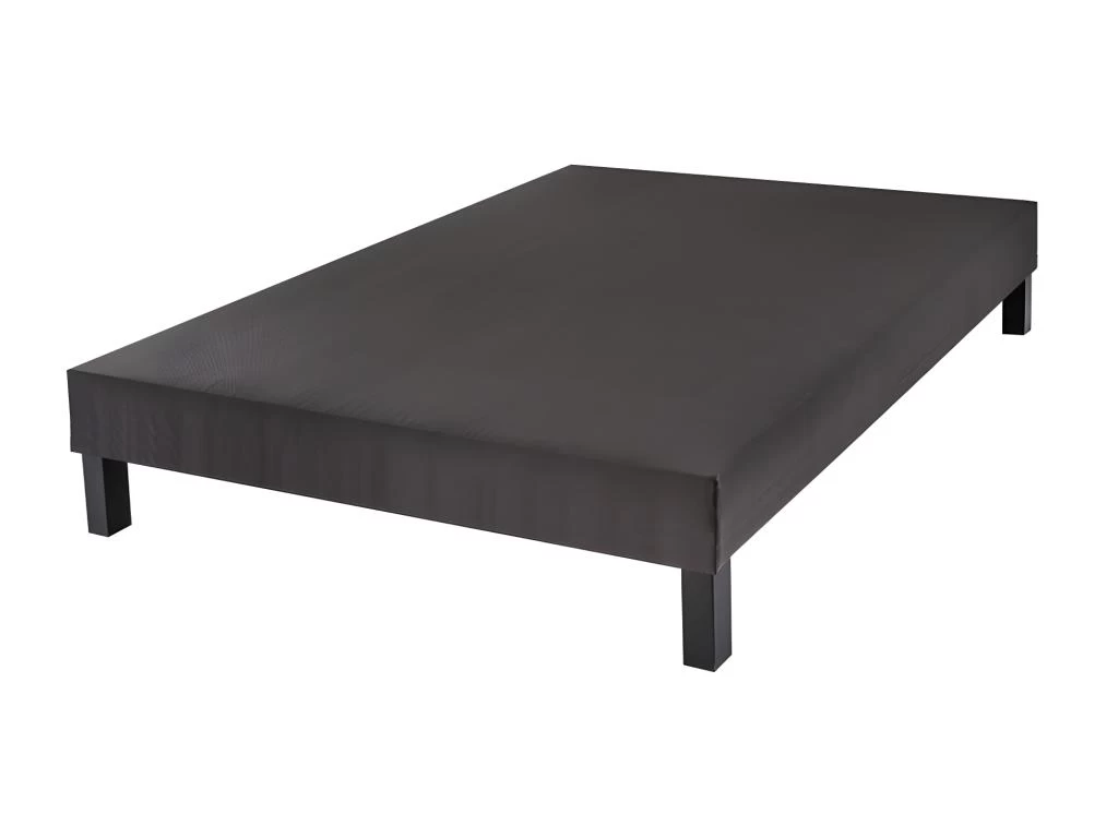 BELLECOUR LITERIE | Sommier Tapissier CONSTANTINE 140x190 Cm | Epaisseur 18 Cm | Gris Anthracite (pieds Non Inclus) 5 BELLECOUR LITERIE | Sommier Tapissier CONSTANTINE 140x190 Cm | Epaisseur 18 Cm | Gris Anthracite (pieds Non Inclus) – Image 5