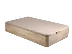 Sommier Coffre 90 X 190 Cm - Naturel Clair - HESTIA De DREAMEA PLAY