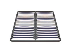 BLACKLINE - Sommier à Lattes 5 Zones De Confort 160x200cm -Magasin de lits sommier 9002075