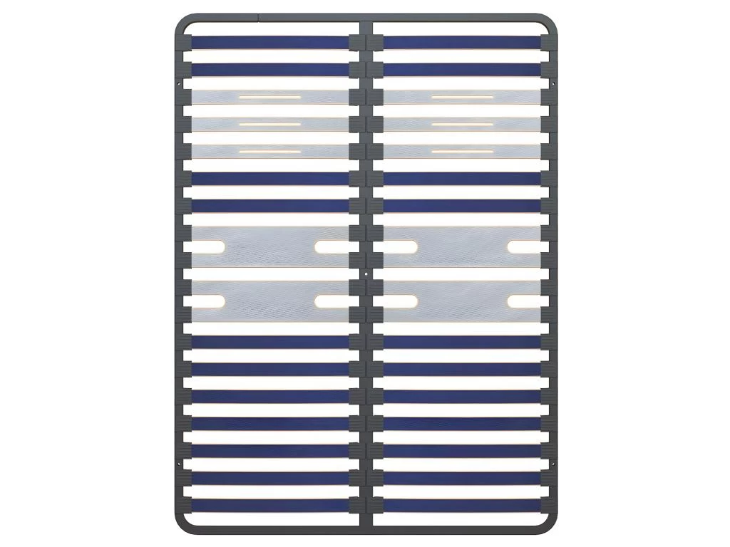 BLACKLINE - Sommier à Lattes 5 Zones De Confort 140x200cm 1 BLACKLINE - Sommier à Lattes 5 Zones De Confort 140x200cm