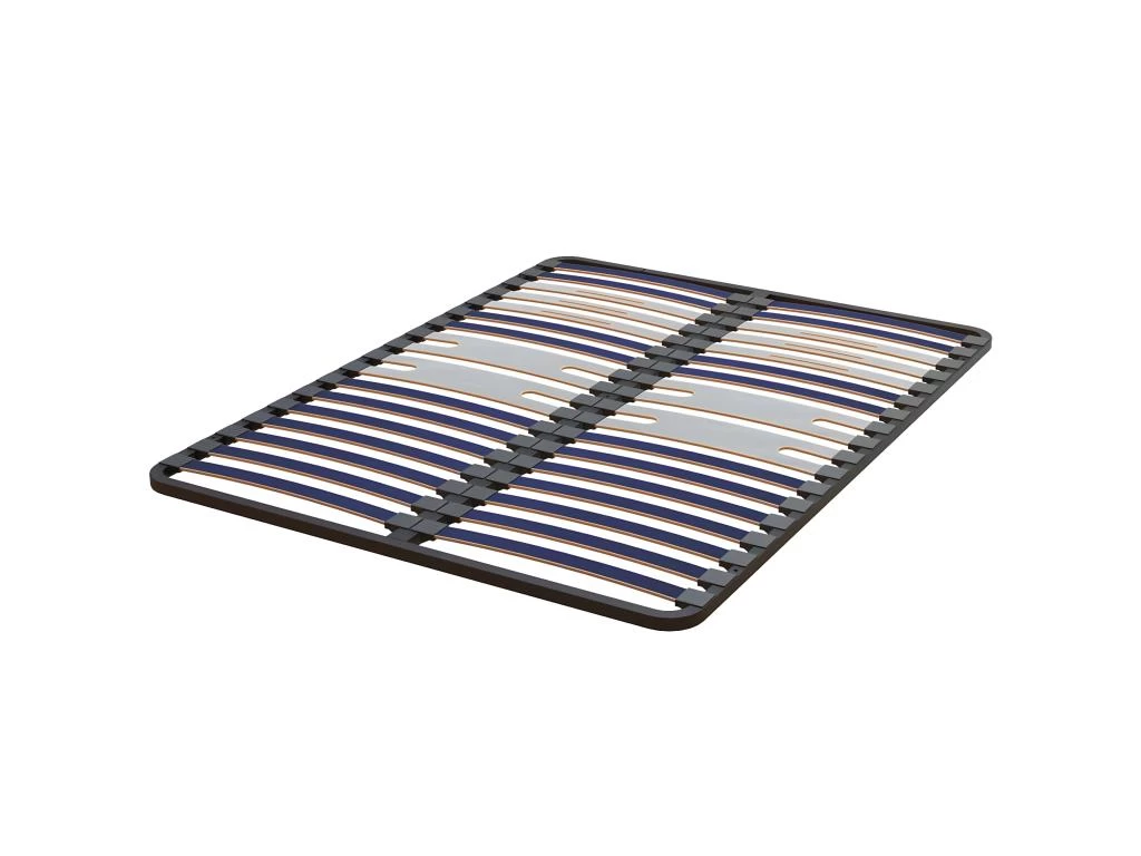 BLACKLINE - Sommier à Lattes 5 Zones De Confort 140x200cm 2 BLACKLINE - Sommier à Lattes 5 Zones De Confort 140x200cm – Image 2