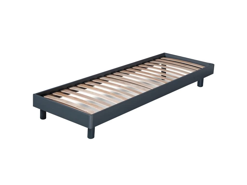 NEOKIT - Sommier Démontable 90x190 Anthracite 2 NEOKIT - Sommier Démontable 90x190 Anthracite – Image 2