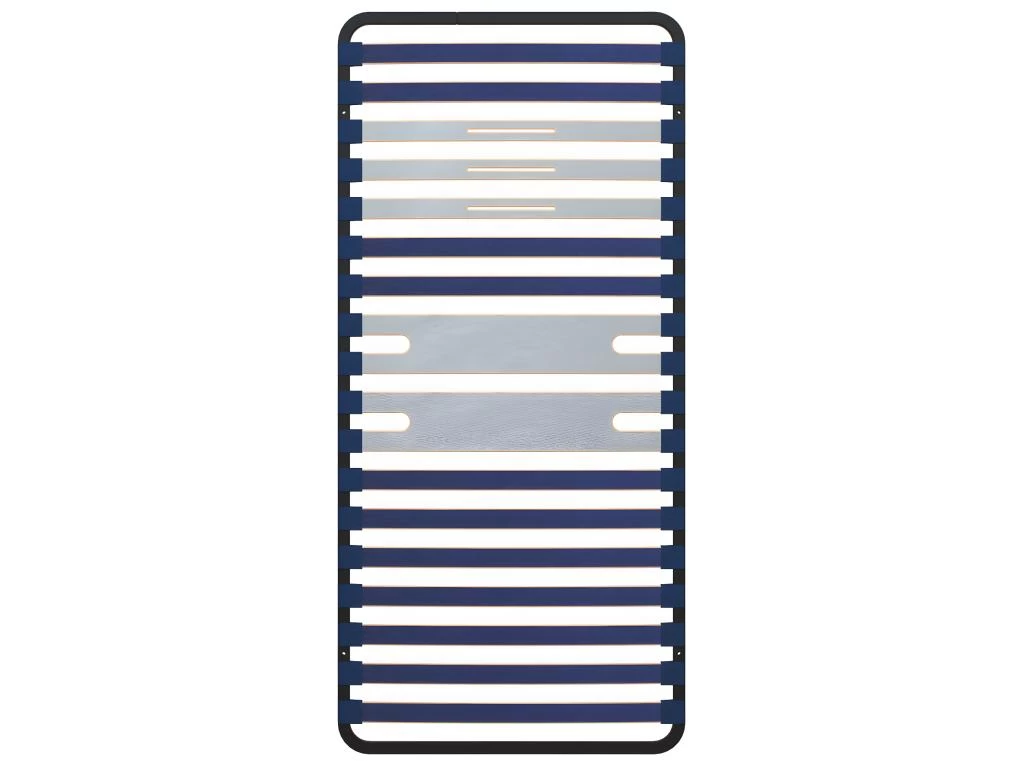 BLACKLINE - Sommier à Lattes 5 Zones De Confort 90x190cm 4 BLACKLINE - Sommier à Lattes 5 Zones De Confort 90x190cm – Image 4