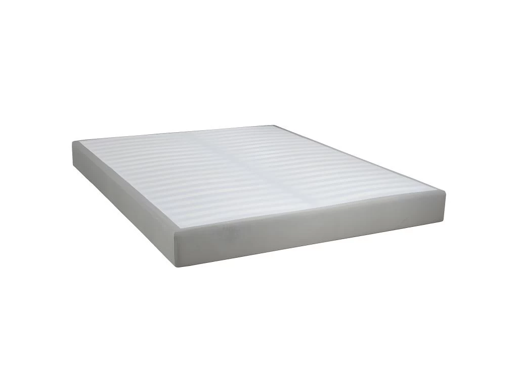 TAPIKIT - Sommier Tapissier Démontable 2x20 Lattes 160x200cm Lin + Pieds Anthracites 15cm 2 TAPIKIT - Sommier Tapissier Démontable 2x20 Lattes 160x200cm Lin + Pieds Anthracites 15cm – Image 2