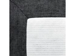 Sommier Tapissier 140x190 Cm En Tissu Gris Foncé Pieds Métal - REMIMOS -Magasin de lits sommier 9010691